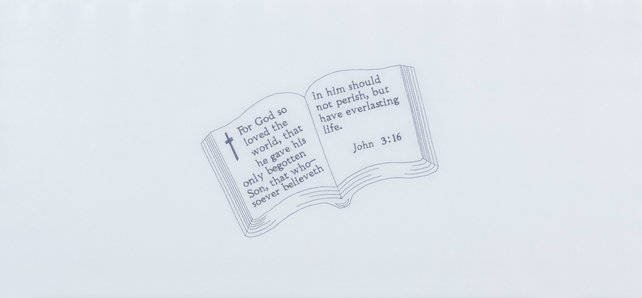 HP-5195 Bible-John 3:16